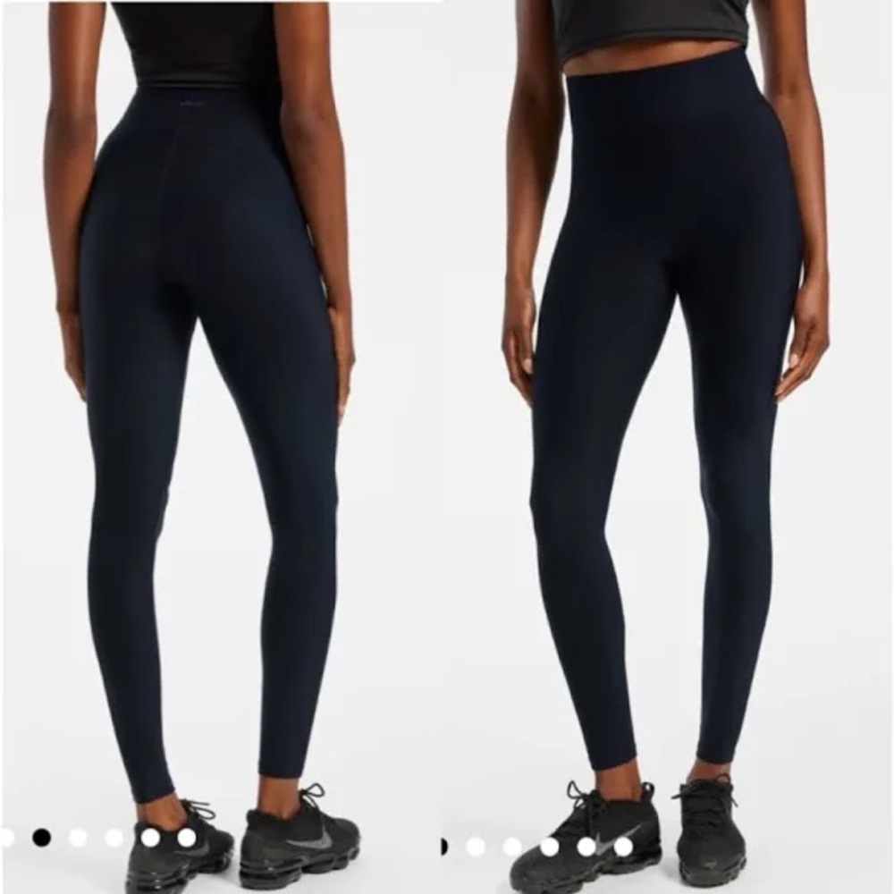 Black Sweatpants with Stretchy Fit and Thick Waistband